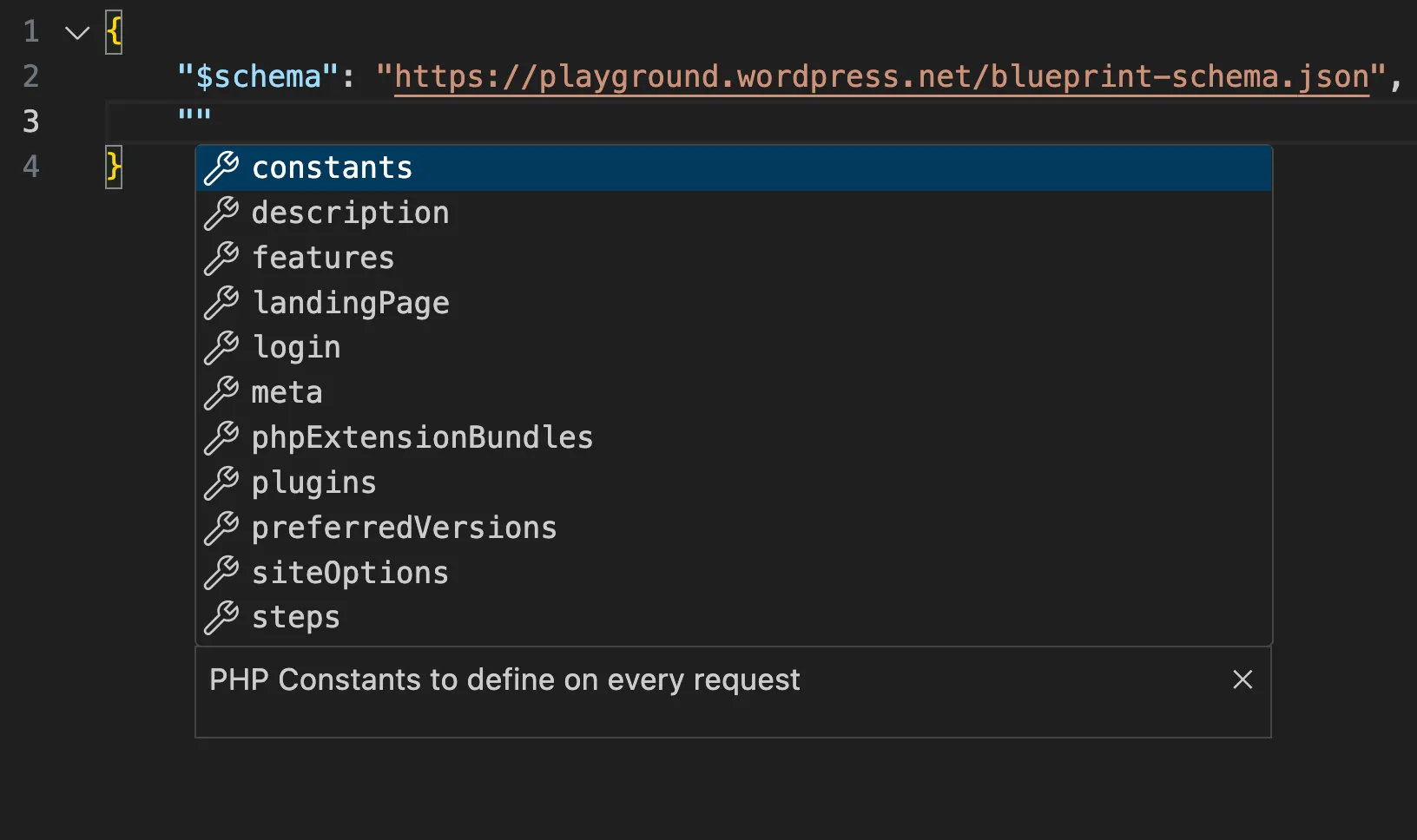 Autocompletion visualized