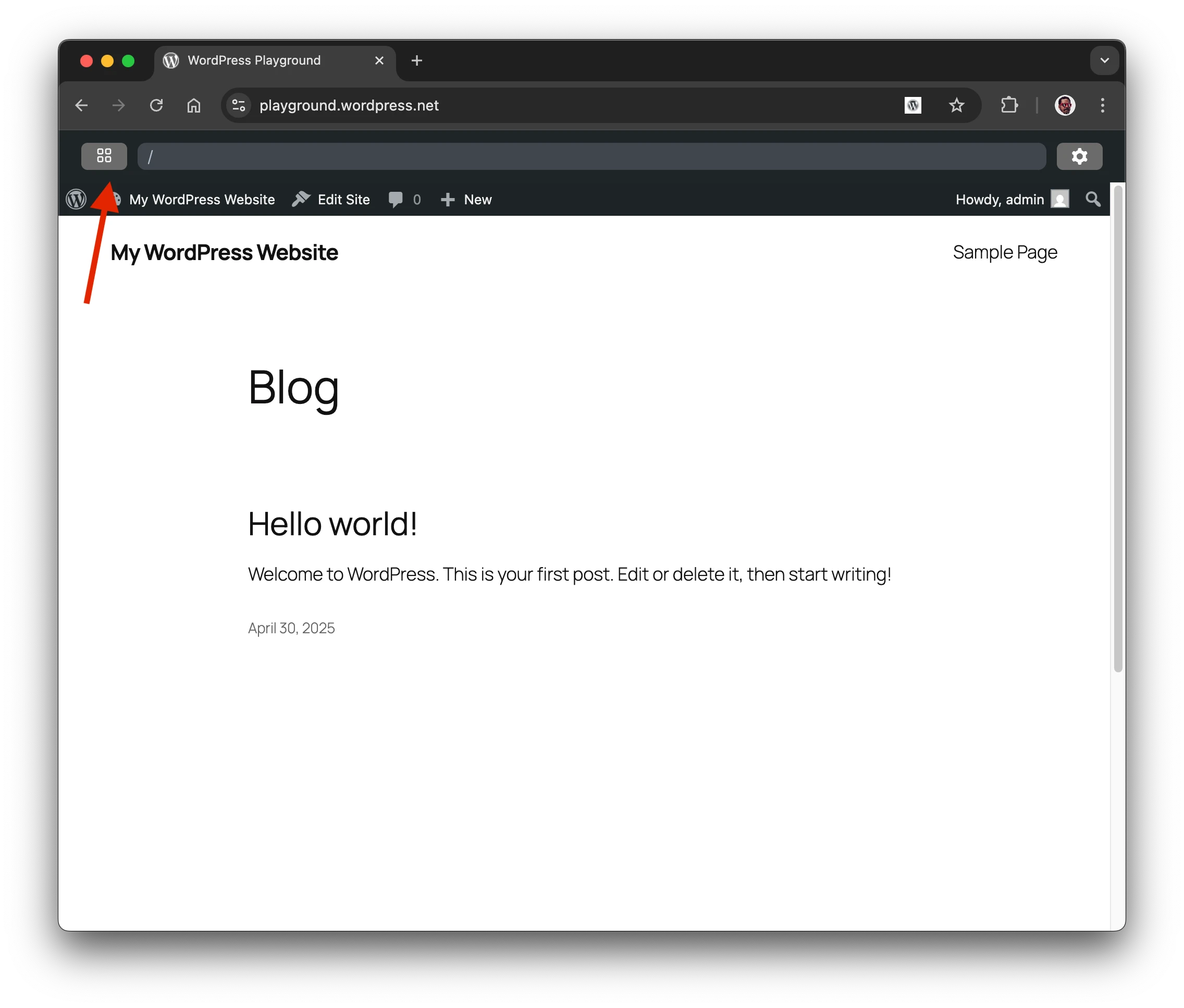 Gerenciador de sites